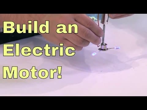 DIY | Build a Simple Electric Motor