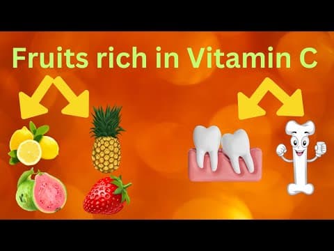 Fruits Rich In Vitamin C !!!