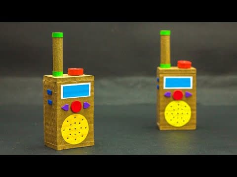 School Science Projects | Walkie Talkie Model