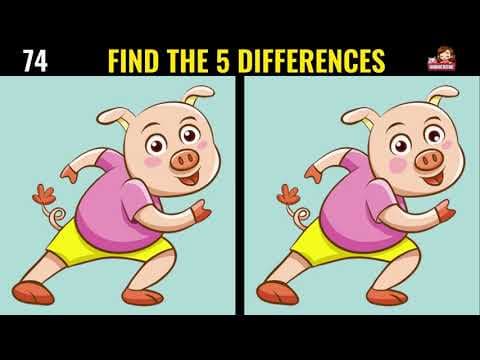 Spot the difference games(NO.9）: The Ultimate Difference Test