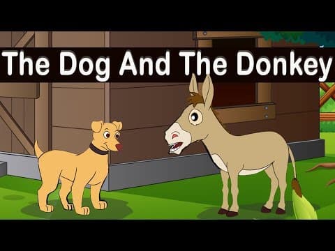 Donkey Dog and Dhobi Story in English | Bed Time Stories for Children | English Fairy Tales