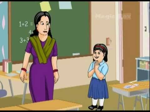 Teacher - Good Habits And Manners - Pre School - Animation Videos For Kids