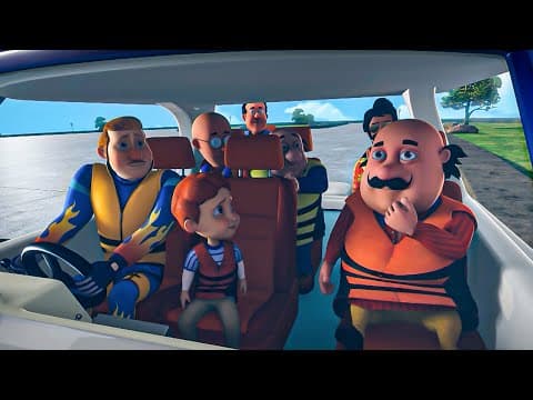 మోటు పాట్లు కి మోటార్ బోట్ పోటీ | Motu Patlu | Motu Patlu's Motor Boat Competition