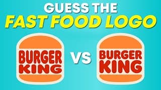 Can You Guess The Correct Fast Food Logo in 5 Seconds? Fast Food Quiz