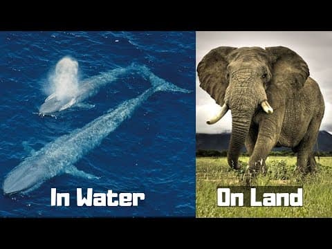 Top 10 Biggest Animals Of Their Kingdom on Planet Earth
