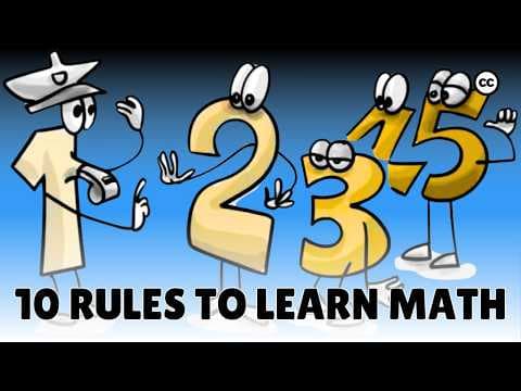 10 rules of learning math scientifically