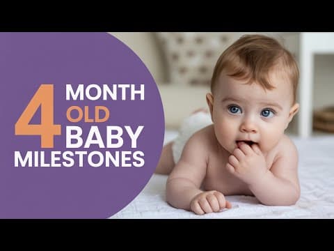 4 Month Old Baby Milestones – What to Expect + How to Support