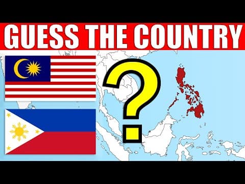 Guess the Country on The Map Extreme | NO CHOICES World Map Quiz