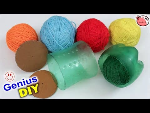 Diy room organizer making - best out of waste idea - handmade craft - stand making
