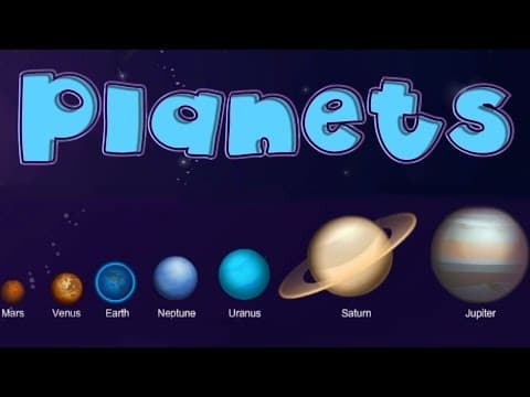 Explore the Planets in Our Solar System, Interesting Facts, Educational Videos & Lessons for Kids