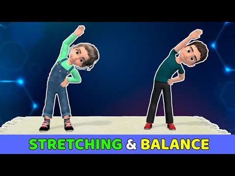 FULL BODY KIDS EXERCISE – STRETCHING & BALANCE