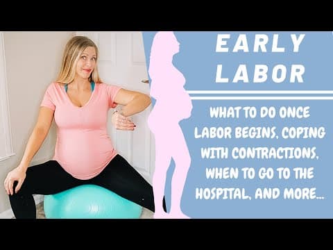 You're in labor!!!-what to do & how to cope