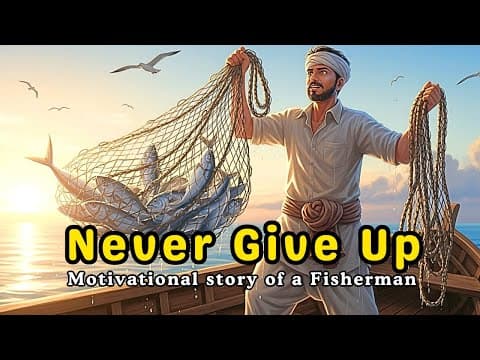 The Fisherman Who Refused to Give Up — And Changed His Destiny | A Life Changing English Story
