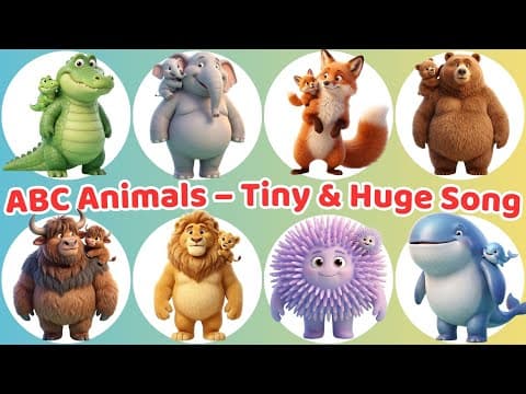 Daddy Animals Sounds Take Babies to the Doctor 🐾💉 Funny & Cute Animal Health Story for Kids