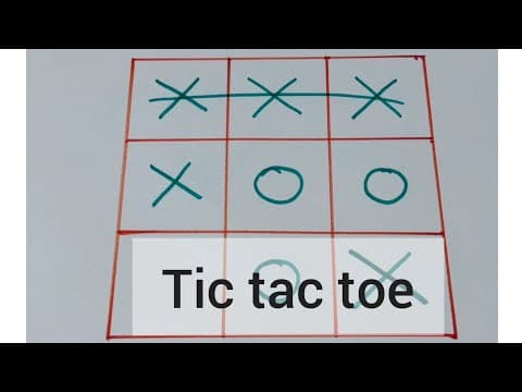 Tic Tac Toe board game in Telugu