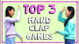 Top three Hand Clap Games Lemonade, Sevens, Slide  Clapping Games for 2 players