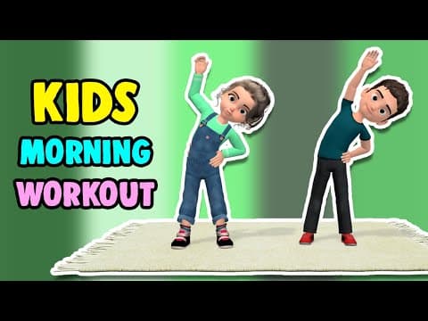 Quick morning workout for kids to get active and lean