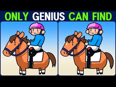 【Find the Difference】 Find the difference picture to test your skills!