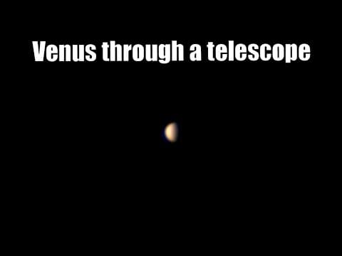 Venus through my Telescope