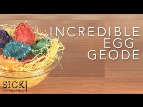 Incredible Egg Geode - Sick Science