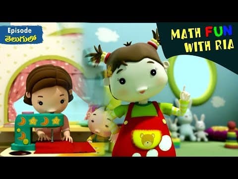 Math fun with ria 3 - my pretty clothes - fun math games for kids