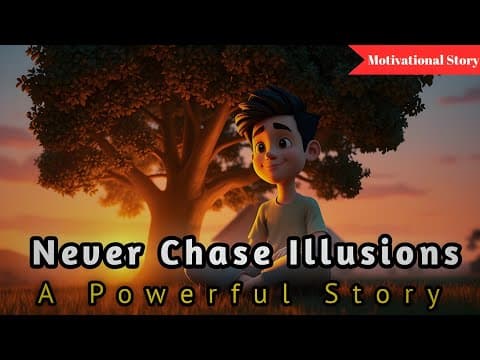 Never chase illusions,A Powerful story of Realization | Motivational short story