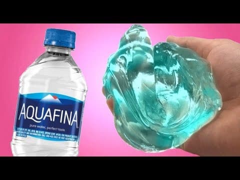 WATER SLIME! 💦 Testing NO GLUE Water Slime!