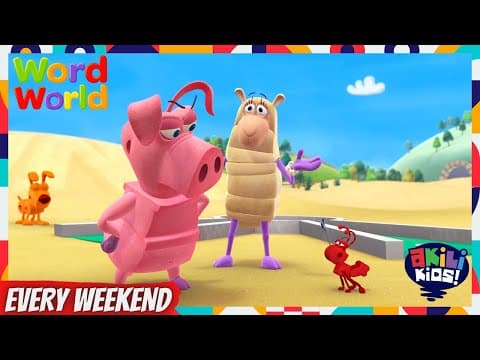 Word World | There's No Need To Be Mad! | Akili Kids!