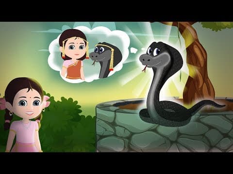 పాముకి పెళ్లి.| Telugu Fairy Tales | Panchatantra Moral Stories | Cocokidstoon Telugu Kathalu