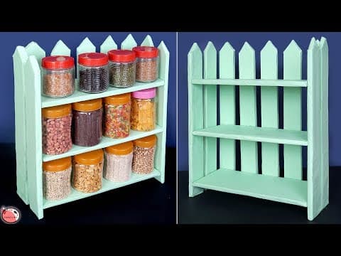 Diy storage ideas for a small kitchen - organization ideas