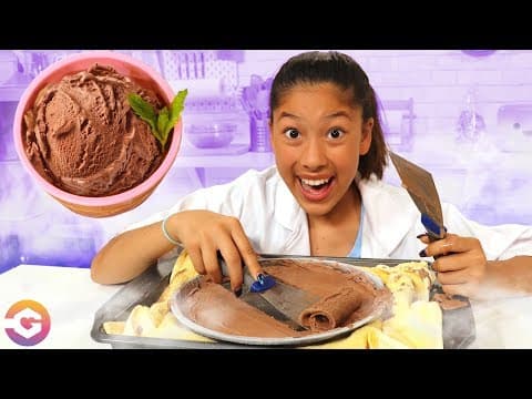 DIY Make Your Own Ice Cream Using Science! - Science Experiments for Kids