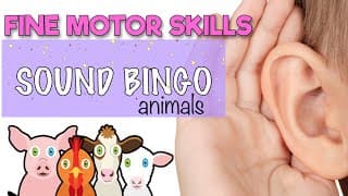 ANIMAL SOUND BINGO with a TWIST