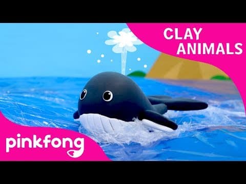 How to Make a Clay Whale | Clay Animals | Arts and Crafts