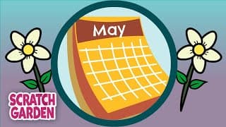 The Months of the Year Song|The Calendar Song Scratch Garden