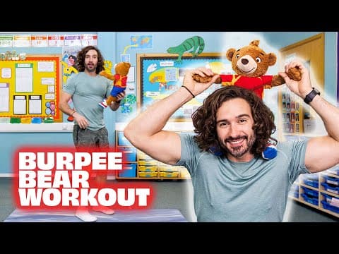 10 Minute Kids Teddy Bear Workout | The Body Coach TV