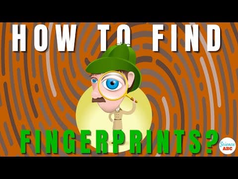 Detectives Use this Simple Technique to Find Your Fingerprints