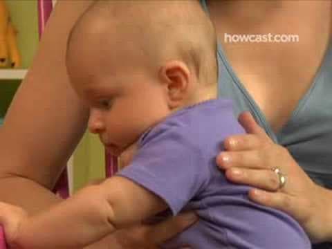 How to burp a baby