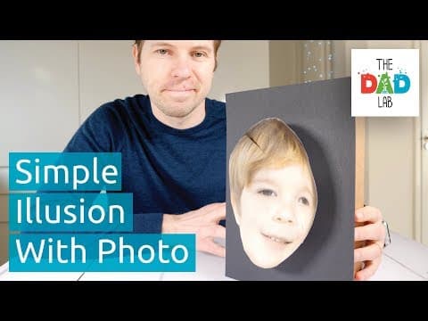 How To Make A Simple Hollow Face Illusion From TheDadLab Book