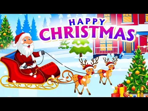 Happy Christmas | हैप्पी क्रिसमस | Kids Christmas Rhymes | Bablu Dablu Rhymes