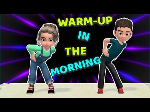 6 warm-up exercises for kids - morning workout
