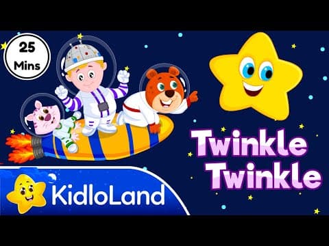 Twinkle Twinkle Little Star Nursery Rhymes Kids Songs