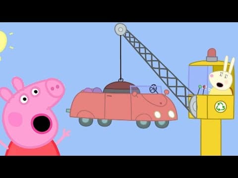 Daddy Pig's Car Gets Recycled! 🐷🚗 Peppa Pig Full Episodes | Family Kids Cartoon