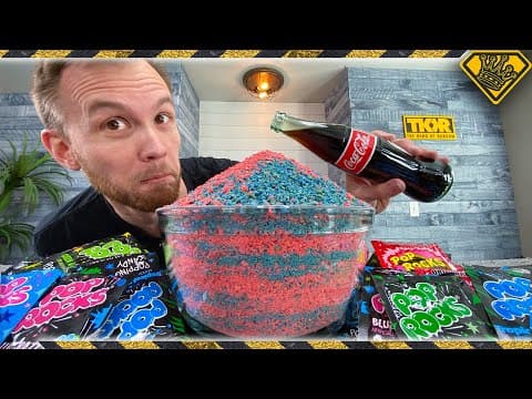 500 Packs of POP ROCKS  TKOR Tries The Best Pop Rocks Experiments