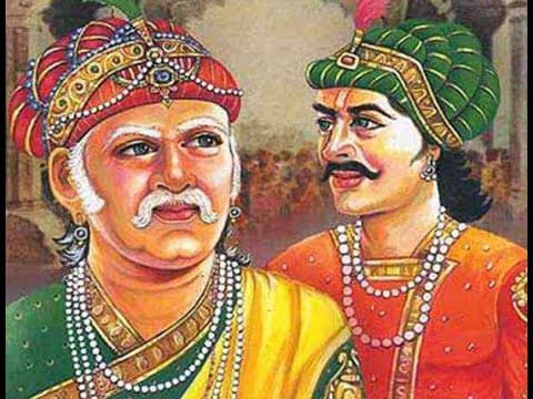 Akbar birbal - telugu lo bala sahityam - stories for children - pillala kadhalu