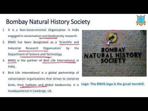 What is Bombay Natural History Society ( BNHS) ? || BNHS అంటే ఏమిటి?
