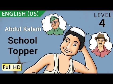 Abdul Kalam, School Topper: Learn English (US) - Story for Children "BookBox.com"