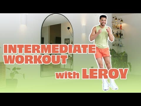 Intermediate Full Body Workout | Train With Leroy 🔥