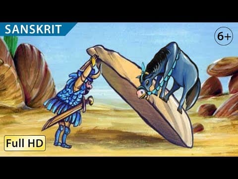 The First Well: Learn Sanskrit with subtitles - Story for Children "BookBox.com"