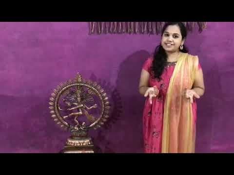 Kuchipudi classes  episode - 12 - 2nd half 1st step
