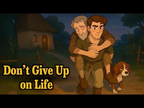 Don’t Give Up on Life | Motivational English Story About Hope & Faith | Learn English Through Story